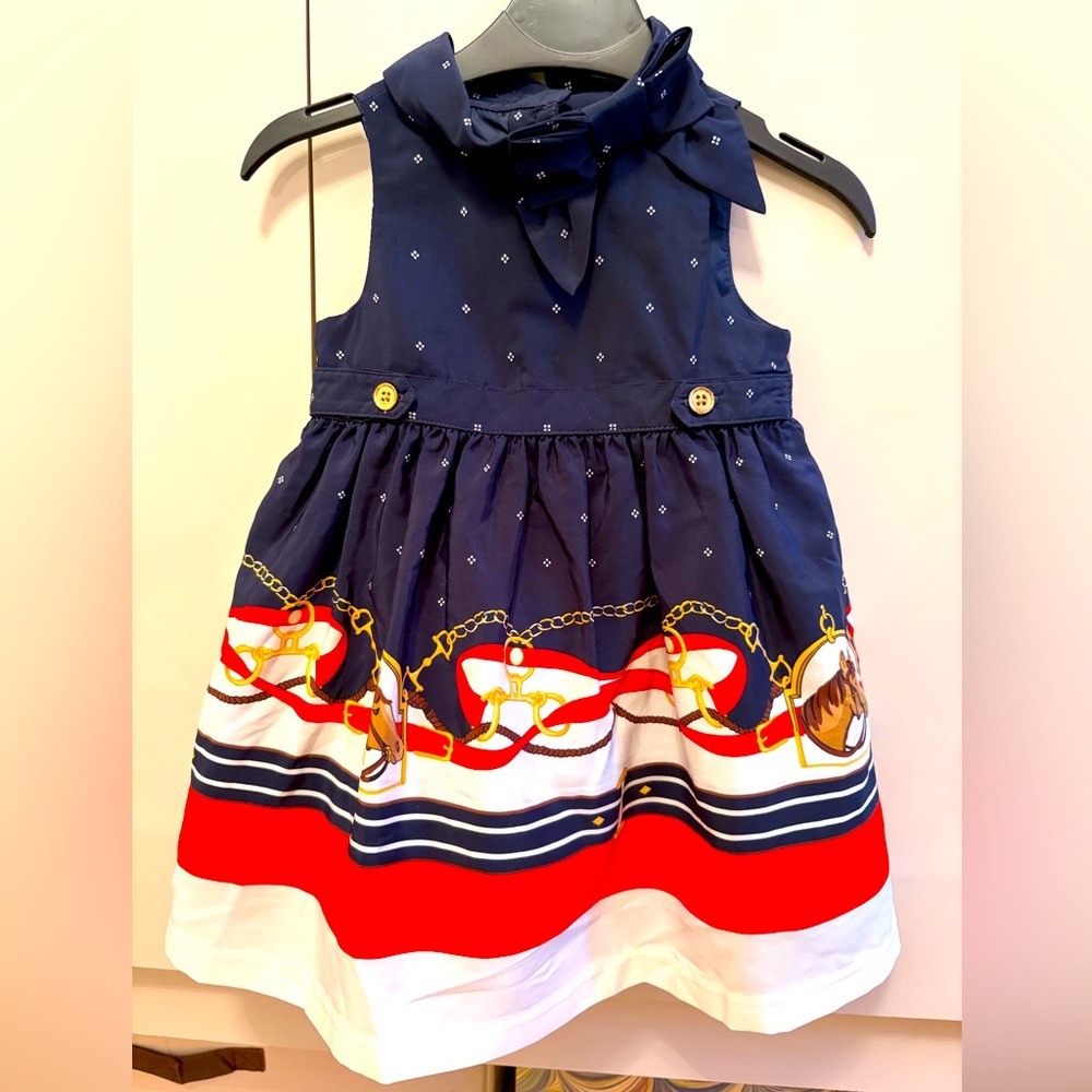 Janie and Jack Equestrian Dress